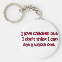 I Love Children Keychains