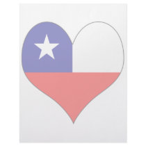 I Love Chile Customized Letterhead