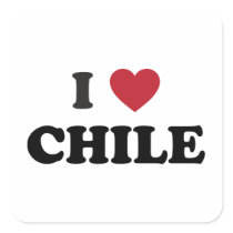 I Love Chile Sticker