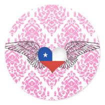 I Love Chile -wings Sticker