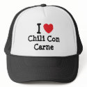 I love Chili Con Carne heart T-Shirt hats by funnycustomtshirts I love Chili Con Carne heart T-Shirt hats