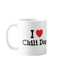 I love Chili Dog heart T-Shirt mugs by funnycustomtshirts I love Chili Dog heart T-Shirt mugs