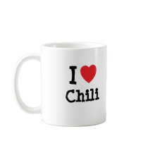 I love Chili heart T-Shirt mugs by funnycustomtshirts I love Chili heart T-Shirt mugs