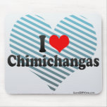 I Love Chimichangas Mousepad