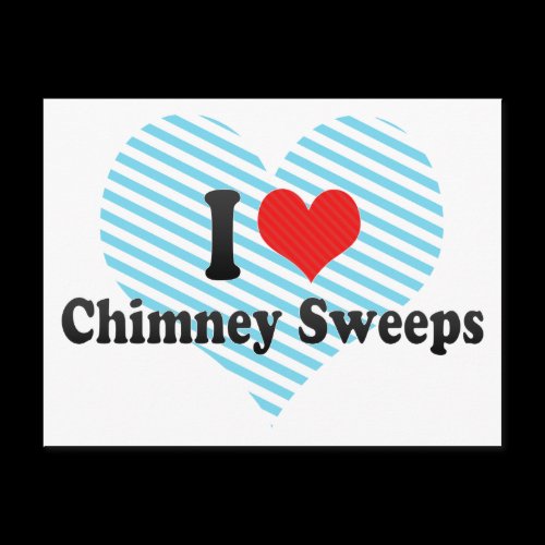 I Love Chimney Sweeps Post Card