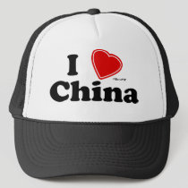 I Love China hats