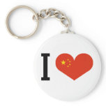 I love china key chain