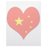 I Love China Personalized Letterhead