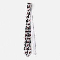 I Love China Panda Tie