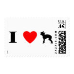 I Love Chinese Cresteds Stamps
