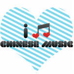 I Love Chinese Music Photo Cut Outs