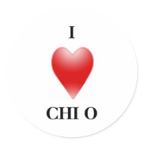I LOVE CHIO stickers