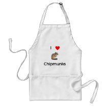I love chipmunks Apron by towalj I love chipmunks Apron