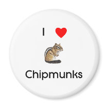I love chipmunks Magnet