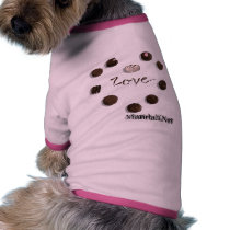 I Love Chocolate pet clothing