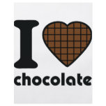I love chocolate icon flyers