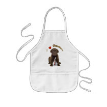 I love Chocolate Kisses aprons by friskybiz I love Chocolate Kisses aprons