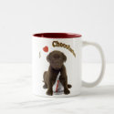 I Love Chocolate Kisses (Lab Puppy) mugs by friskybiz I Love Chocolate Kisses (Lab Puppy) mugs