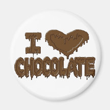 I love chocolate magnets
