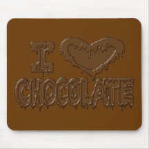 I love chocolate mouse mats