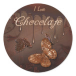I Love Chocolate Sticker
