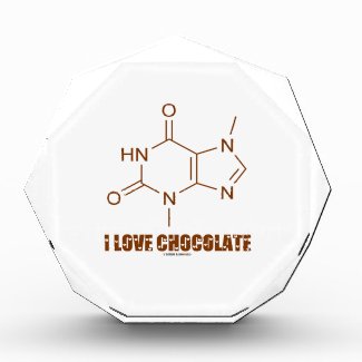 I Love Chocolate (Theobromine Chemical Molecule) Awards