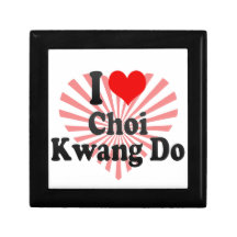 I love Choi Kwang Do Keepsake Box