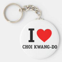 I Love Choi Kwang-Do Keychain