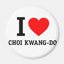 I Love Choi Kwang-Do Refrigerator Magnet