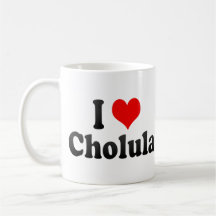 I Love Cholula, Mexico Mug