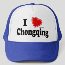 I Love Chongqing hats