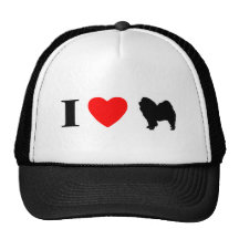I Love Chow Chows Hat
