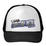I Love CHRISTIAN METAL music hats