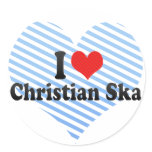 I Love Christian Ska stickers
