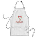 I love Christmas aprons