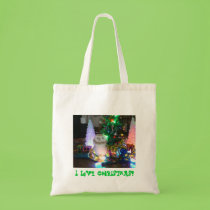 I LOVE Christmas! bags