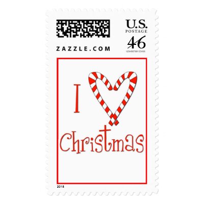 I love Christmas postage