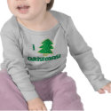 I love Christmas! t-shirts