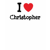 I love Christopher heart custom personalized t-shirts by funnycustomtshirts I love Christopher heart custom personalized t-shirts