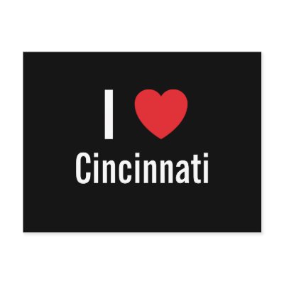I love Cincinnati.