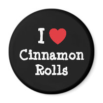 I love Cinnamon Rolls heart T-Shirt magnets by funnycustomtshirts I love Cinnamon Rolls heart T-Shirt magnets