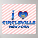 I love Circleville, New York posters