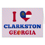 I Love Clarkston, Georgia cards