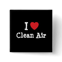 I love Clean Air heart custom personalized buttons by funnycustomtshirts I love Clean Air heart custom personalized buttons