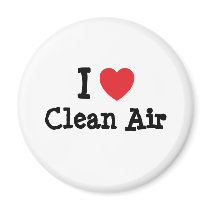 I love Clean Air heart custom personalized magnets by funnycustomtshirts I love Clean Air heart custom personalized magnets