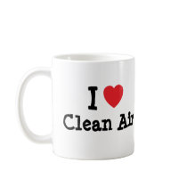 I love Clean Air heart custom personalized mugs by funnycustomtshirts I love Clean Air heart custom personalized mugs