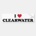 I Love Clearwater Florida Bumper Stickers