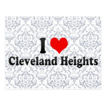 I Love Cleveland Heights, United States Post Cards