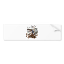 I Love Climbing Alpine Knee Bumper Stickers