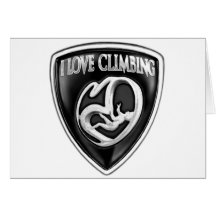 i love climbing cards